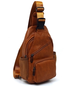 Fashion Sling Bag GLM-0097 BROWN
